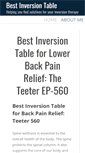 Mobile Screenshot of bestinversiontableonline.com